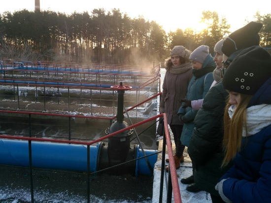 На экскурсии